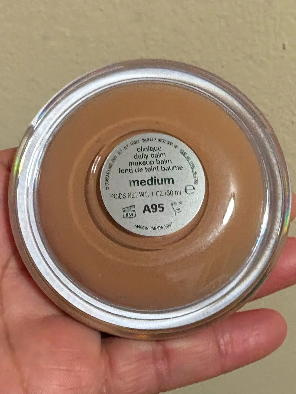 Clinique Daily Calm Makeup Balm - Medium, Brand New Never Used.
